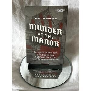 Murder At The Manor Mystery Card Game-NEW